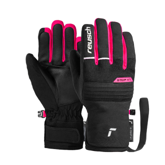 Reusch Benji R-TEX® XT Junior 6561211 7748 white black pink 1